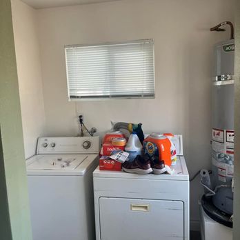 LKL Restoration - Laundry before - General Contractors Near Me
