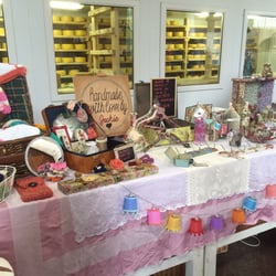 Sheridans Cheesemongers - Beautiful handmade gifts stall every Saturday, selling up-cycled découpage items.