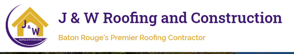 J & W Roofing and Construction Logo