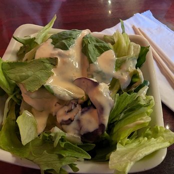 Carolina Sushi & Roll - Salad with Ginger Dressing - Japanese Near Me - Raleigh, North Carolina Carolina Sushi & Roll - Salad with Ginger Dressing - Japanese Near Me - Raleigh, North Carolina