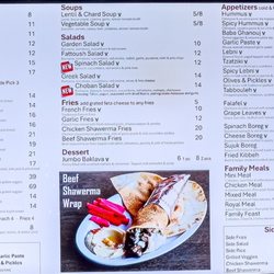 Cafe X2O, South Pasadena - Menu as of 10/8/2024
