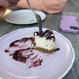 Cheese cake for the win! Cheese cake for the win!