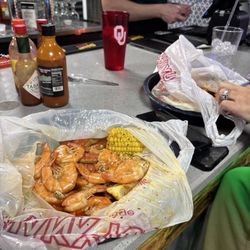 Snapper Shack - Shrimp and crab boil.
