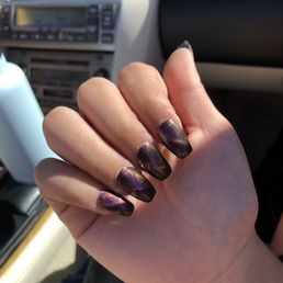 Full set of acrylics Full set of acrylics