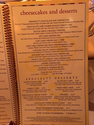 Menu photo 8 The Cheesecake Factory Madison, WI Menu photo 8 The Cheesecake Factory Madison, WI