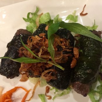 Da Lat Quan - Bo la lot seasoned beef wrap in herb leaf - Vietnamese Near Me - Seattle, Washington