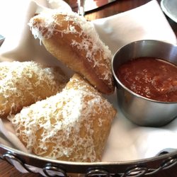 Franks - Fried bread with marinara