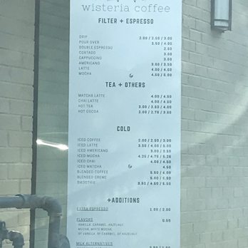 Wisteria Coffee - Menu - Coffee Roasteries Near Me - King, North Carolina