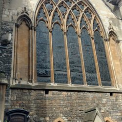 St Etheldreda's R C Church - Outside the church