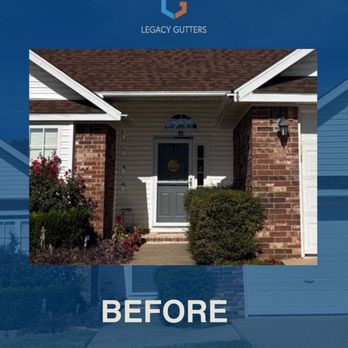 Legacy Gutters NWA - Before installation photo. - Gutter Services Near Me Legacy Gutters NWA - Before installation photo. - Gutter Services Near Me