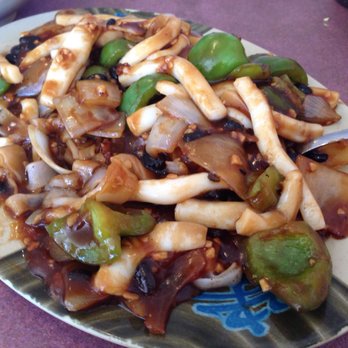 Asian Cafe Express - Squid chow fun w/black bean sauce - Chinese Near Me - Mesa, Arizona