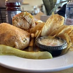 The Sandwich Club - Firecracker Chicken Wrap