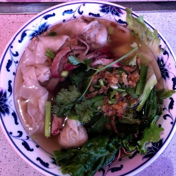 Tan Tan - Won Ton Noodle Soup w/ Egg Noodle Check out my IG: @ClickHereForFood - Chinese Near Me - Houston, Texas Tan Tan - Won Ton Noodle Soup w/ Egg Noodle Check out my IG: @ClickHereForFood - Chinese Near Me - Houston, Texas