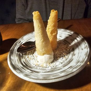 Little Pearl - Mini Ice Cream Cone Dessert. Yummy but Tiny. - New American Near Me - Key West, Florida Little Pearl - Mini Ice Cream Cone Dessert. Yummy but Tiny. - New American Near Me - Key West, Florida