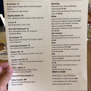 JarrBar - Cocktail Bars Near Me - Seattle, Washington