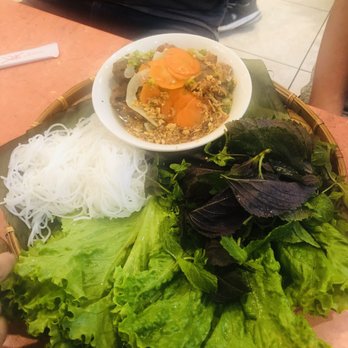 Lem’s Kitchen and Lounge - bun cha ha noi - Vietnamese Near Me - Houston, Texas