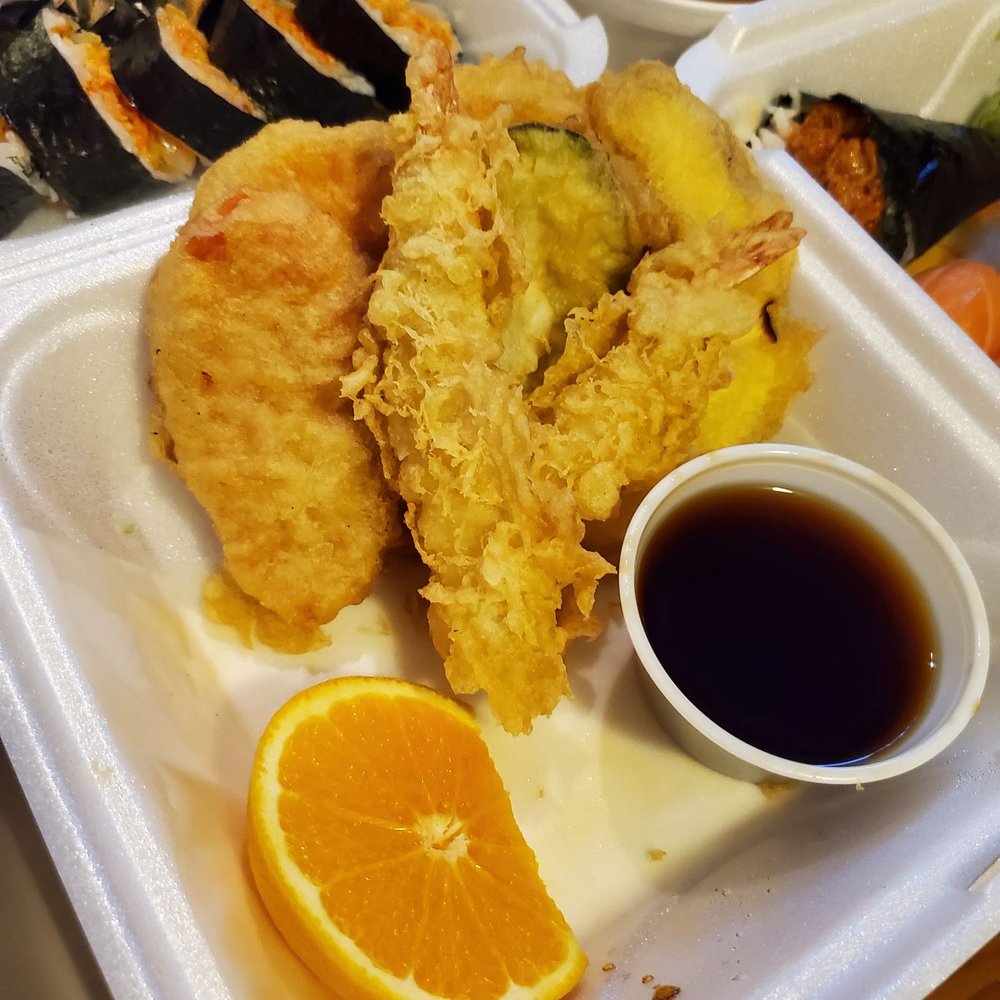 Saica Restaurant - Shrimp and veg tempura! - Japanese Near Me - Ann Arbor, Michigan