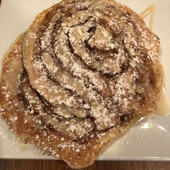 Spoons Cafe - Cinnamon Roll Pancakes with Maple Coffee Glaze - New American Near Me - Baltimore, Maryland Spoons Cafe - Cinnamon Roll Pancakes with Maple Coffee Glaze - New American Near Me - Baltimore, Maryland