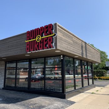 Bumper 2 Burger - Nicely remodeled exterior - Burgers Near Me - Lombard, Illinois