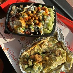 Shah's Halal Food - Combo Lamb and Chicken over Rice and Kofta Gyro