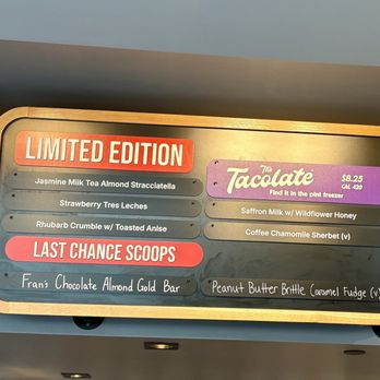 Elite Week: Salt & Straw - Upper West Side - Current limited edition flavors - Yelp Events Near Me - New York, New York