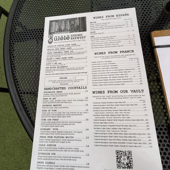Ulele - Menu - New American Near Me - Tampa, Florida Ulele - Menu - New American Near Me - Tampa, Florida