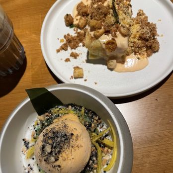 NEP Cafe - Mango sticky rice and bread pudding - Breakfast & Brunch Near Me - Irvine, California NEP Cafe - Mango sticky rice and bread pudding - Breakfast & Brunch Near Me - Irvine, California
