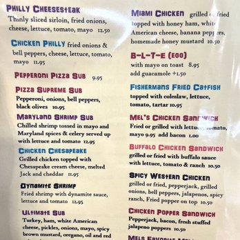 Mels Diner - Menu - Diners Near Me - Mingus, Texas