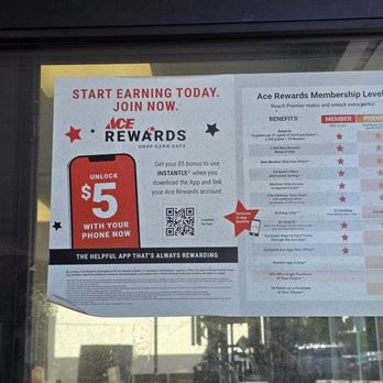 Northwest Ace Hardware - The ACA Rewards program of which I'm a member. - Hardware Stores Near Me - Roanoke, Virginia