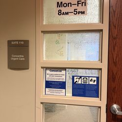 Concentra - The entrance to Concentra Urgent Care.