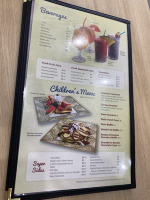 Menu photo 6 Crepe Castle Oshawa, ON