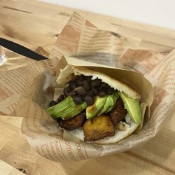 Vegetarian Arepa