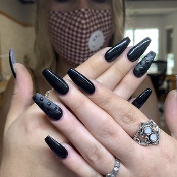 Hanna's Nail Spa - these are my nails and alex made me brave enough to try the raindrop effect! - Nail Salons Near Me - Kerrville, Texas Hanna's Nail Spa - these are my nails and alex made me brave enough to try the raindrop effect! - Nail Salons Near Me - Kerrville, Texas
