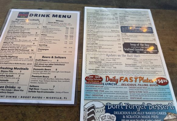 Menu photo 2 The Wharf 850 Niceville, FL