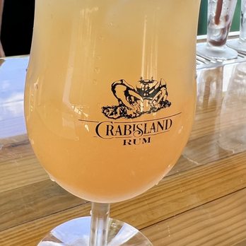 Crab Island Rum Distillery - Crab Punch (w/orange,pineapple,passion fruit,guava,bitters) - Distilleries Near Me - Vieques, Puerto Rico