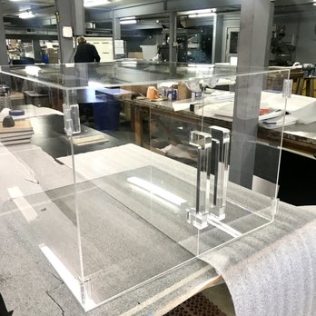 Mr Plastics - Clear acrylic box with doors and handles. - Hardware Stores Near Me - San Leandro, California