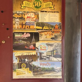 V&T Railway Commission - Poster - Tours Near Me - Carson City, Nevada