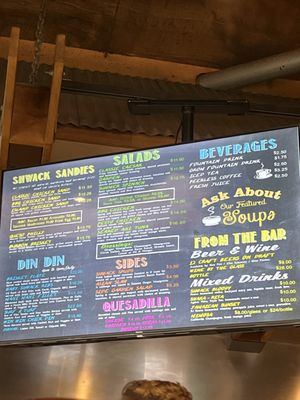 Menu photo 2 The Shwack Beach Grill Dana Point, CA