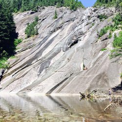 Big Creek Falls - Taylor River Trail - Otter Falls frontside