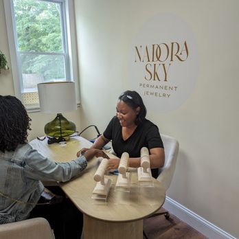 Nadora Sky Permanent Jewelry - Owner Grace - Jewelry Near Me - Atlanta, Georgia Nadora Sky Permanent Jewelry - Owner Grace - Jewelry Near Me - Atlanta, Georgia