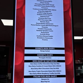 Bruster's Real Ice Cream - Updated menu - Desserts Near Me - Upland, California