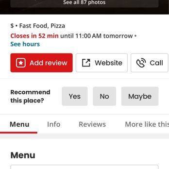 MOD Pizza - Hours listed online - Fast Food Near Me - Auburn, California
