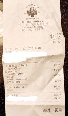 D E THAI KITCHEN 2 by null