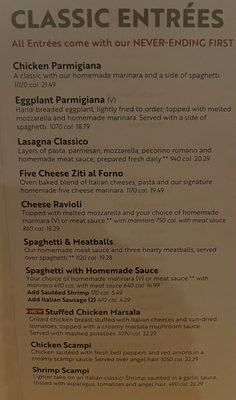 Menu photo 5 Olive Garden Italian Restaurant Tracy, CA Menu photo 5 Olive Garden Italian Restaurant Tracy, CA