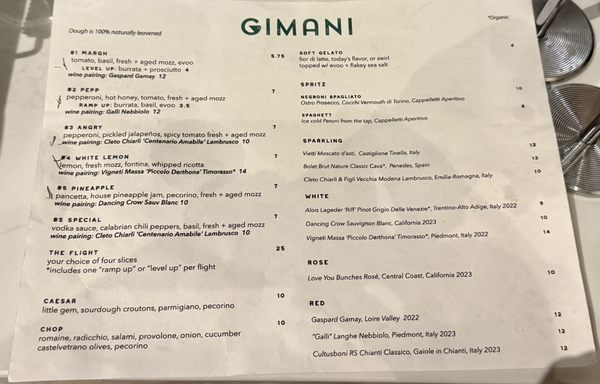 Menu photo 2 Gimani Albuquerque, NM