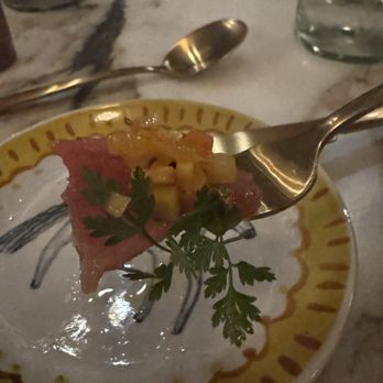 The Franklin - Tuna Crudo - Cocktail Bars Near Me - Bristol, Rhode Island