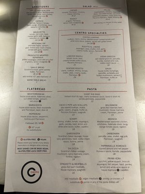 Menu photo 2 Centro Café Milwaukee, WI Menu photo 2 Centro Café Milwaukee, WI