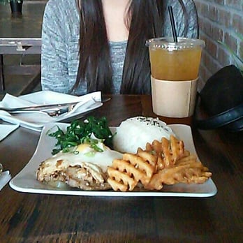 Hide Out Cafe - BBQ pork belly rice and mango green tea! - Coffee & Tea Near Me - Rowland Heights, California Hide Out Cafe - BBQ pork belly rice and mango green tea! - Coffee & Tea Near Me - Rowland Heights, California