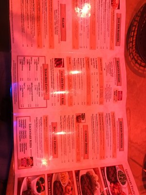 Menu photo 4 Texas Roadhouse Murfreesboro, TN