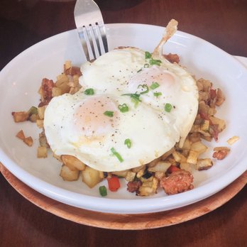 FOB Kitchen - Longanisa hash. Better to eat it with the sauce on table. Banana something. - Filipino Near Me - Oakland, California